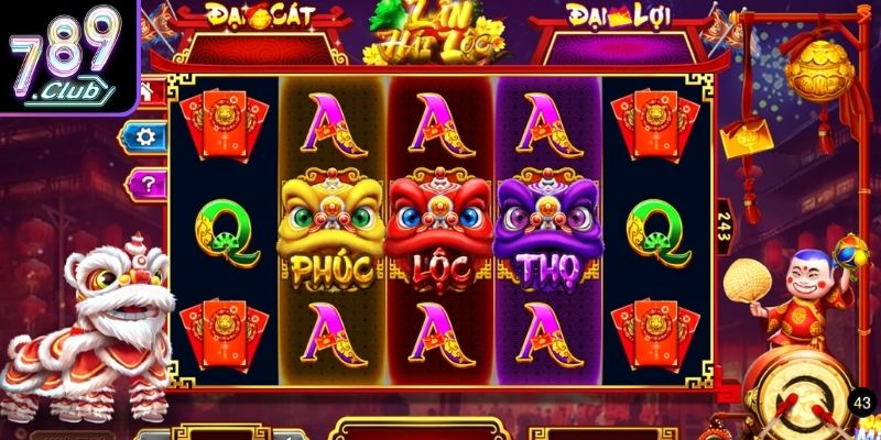 Lân Hái Lộc 789Club, Slot Tết 2026 Cùng Jackpot Khủng 3 Jackpot đại cát mang lại giá trị thưởng lớn